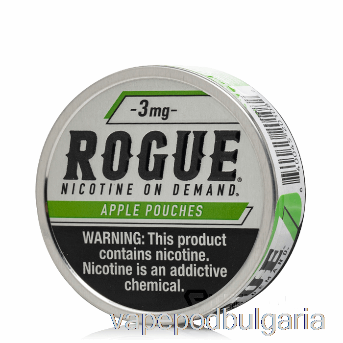 Vape 10000 Дръпки Rogue Nicotine Pouches - Apple 3mg
